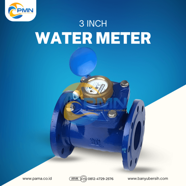 Water Meter Type LXLG-80E (3")